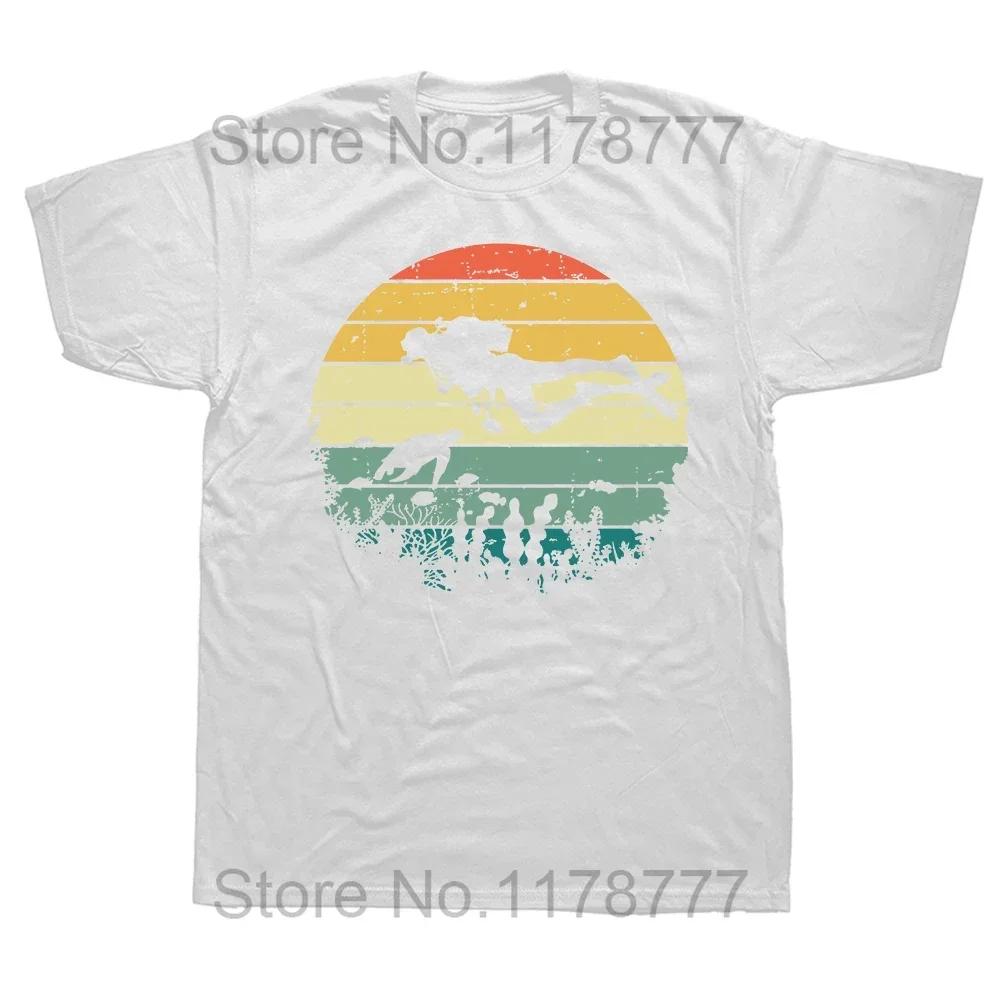 Men T-Shirts Diver Est Fashion Tee Shirt Short Sleeve Dive Scuba Diving Sports Lover T Shirt O Neck Clothing Summer