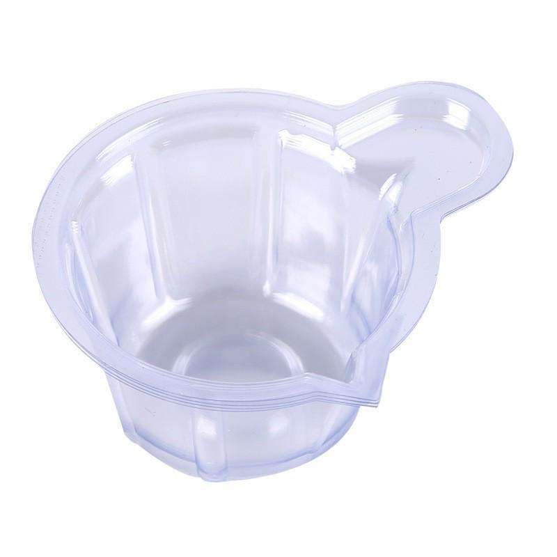 Disposable Urine Collector: Large Transparent Plastic Cup with Pregnancy Test and Ovulation Detection.