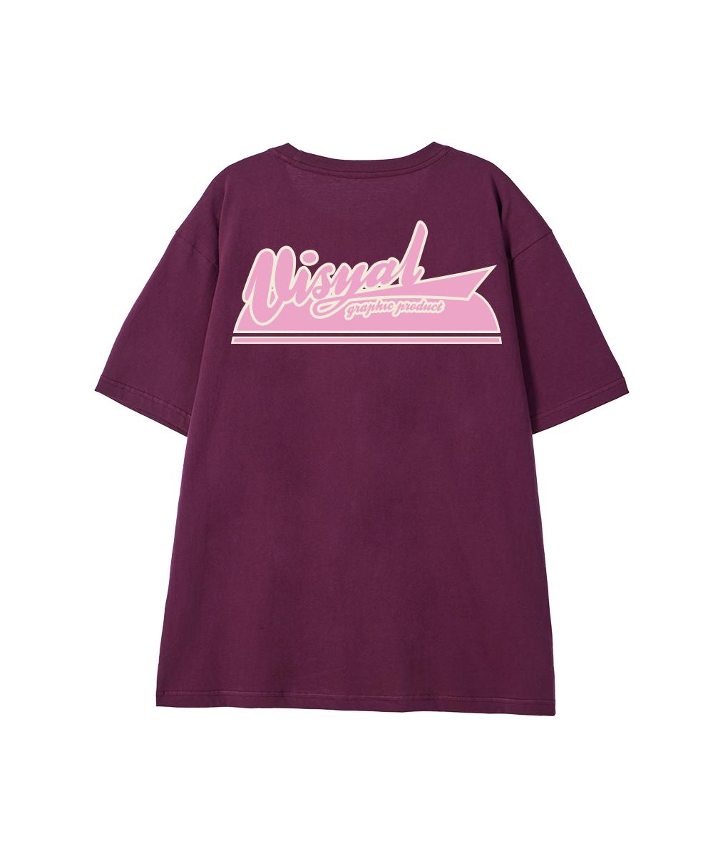 Biel Symbol Logo Short-Sleeve T-Shirt Wine M