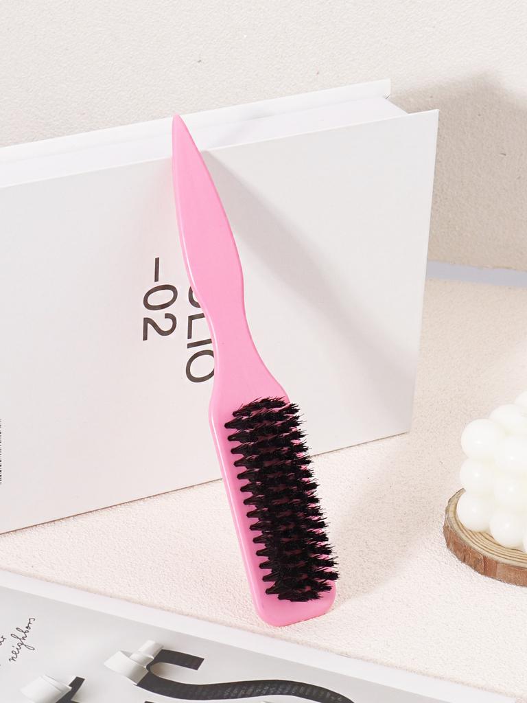 1 Piece of Brush Suitable for All Hairstyle Designs, Clean Hair Cutting Nylon Brush, Durable ABS Plastic Handle