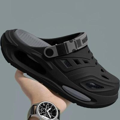 Summer Men's Cave Shoes Fashion Breathable Slipper Non-slip Casual Slippers