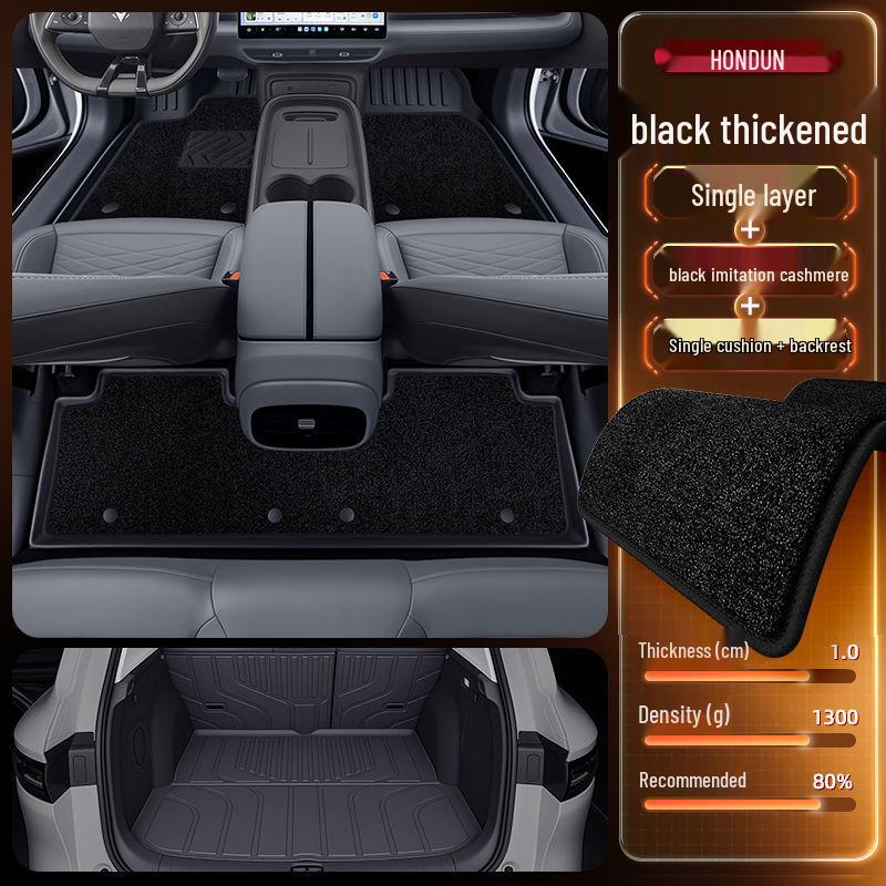TPE Floor Mats for 2025 BAIC Jihu T1 - New Model Interior Car Accessories Carpet