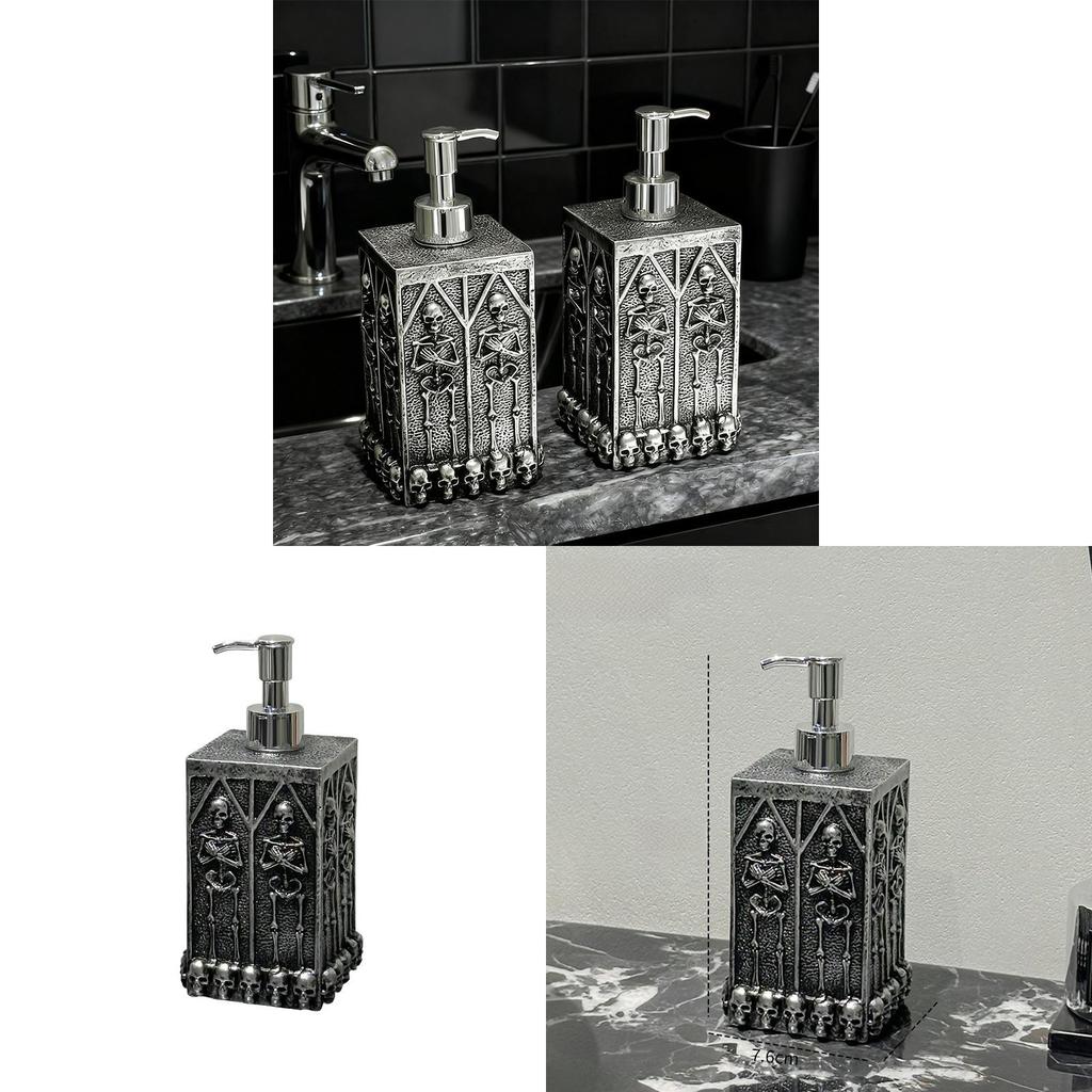 Skeleton Hand Sanitizer Dispenser Bottle With Pump For Home Bathroom Decor