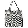 Vans Cotton Canvas Tote Shopping Bag Handbag Shoulder Bag Women's Black Vans VN000GW6BLK1