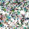 10g/Lot 2mm Mixed Color Glass Seed Beads Round Spacer Bead For DIY Earrings Bracelet Necklace Jewelry Making Accessories