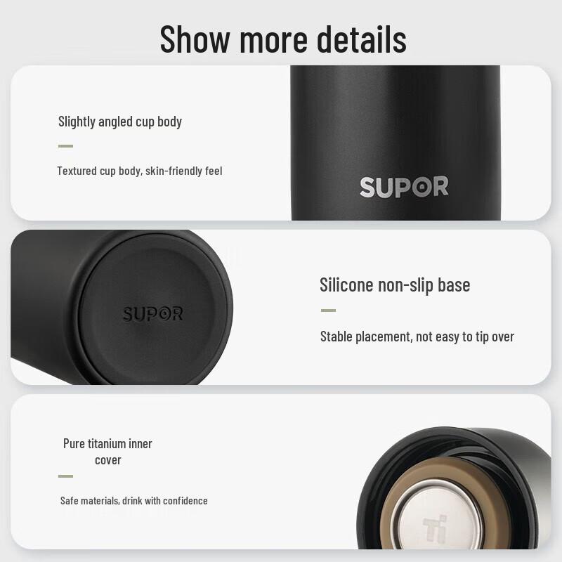 Supor Titanium Thermal Mug