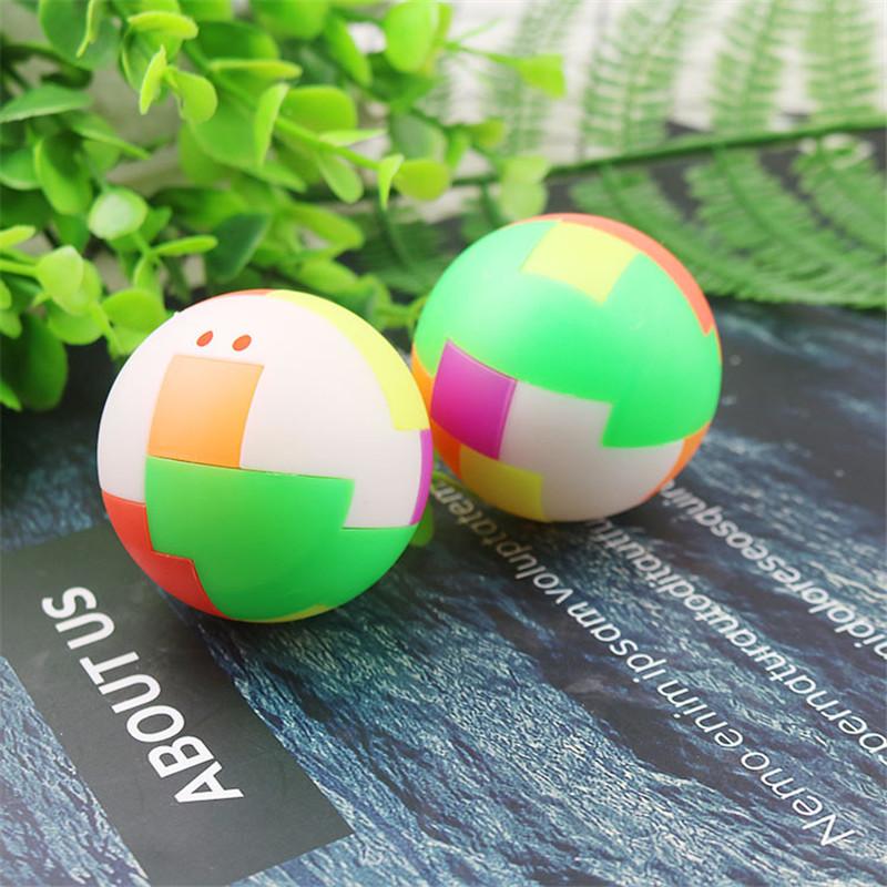 Creative Intelligence Assembled Ball Children Puzzle Toys Nostalgic Classic Assembly Magic Cube Ball learning Toys for Children