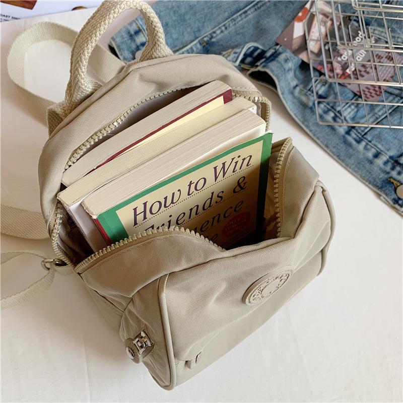 2025 Spring New Japanese Niche Bag Women's Versatile Commute To Work and Class Backpack Fashion Travel Backpack
