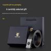 LUCKY LION Men's Automatic Buckle Leather Belt