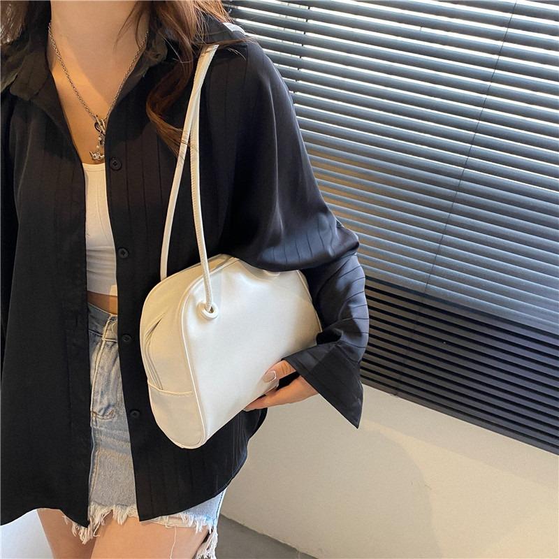 Bags Women's Summer New Trend Fashion Shoulder Bag Underarm Bag Popular Casual Portable Simple Tote Bag