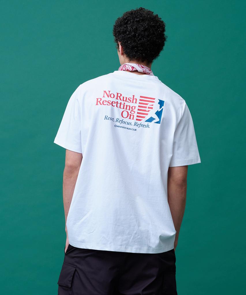 Minasu Sorona No Rush T Shirt (Basic Fit)_White