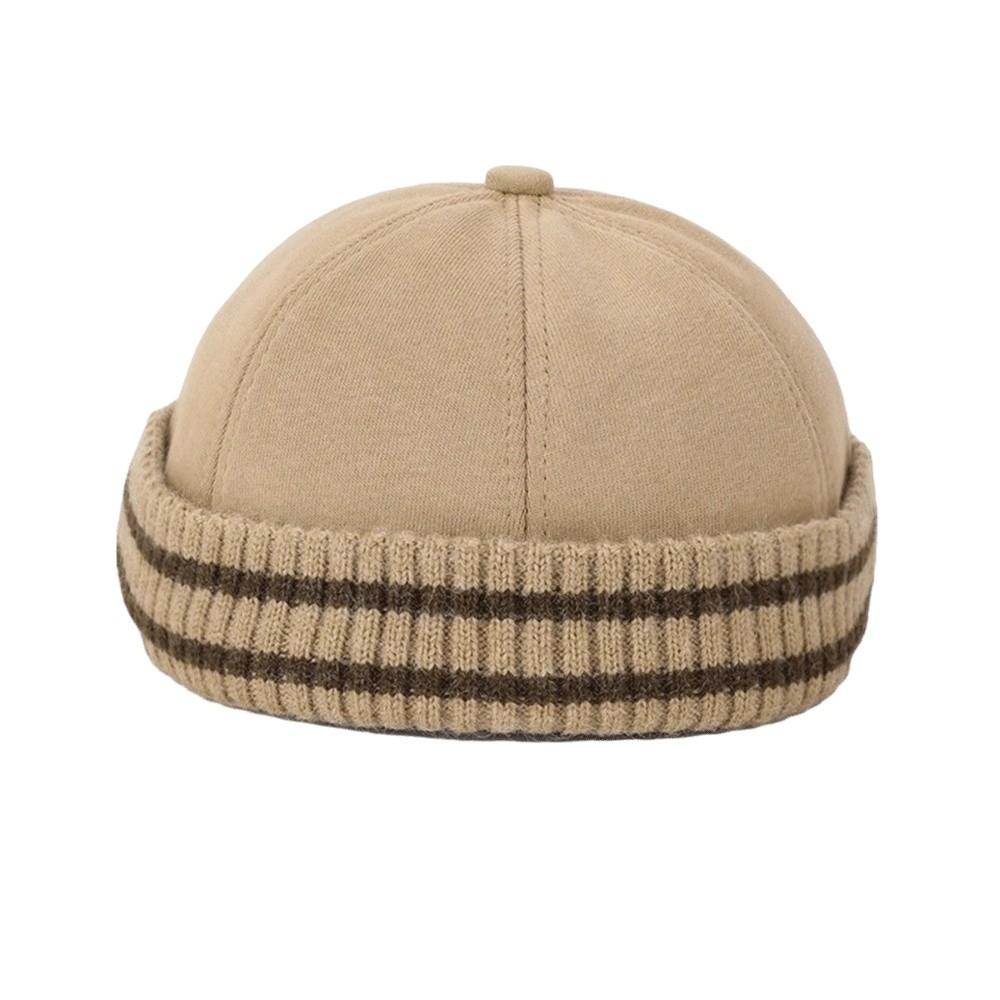 Brimless Beanie Cap Keep Warm Knit Hat Fashion Bucket Hat  Winter