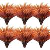 7-Fork 21-Eyed Autumn Persian Grass Ferns - Outdoor Artificial Plants Decor
