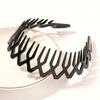 5PCS Antislip Teeth Hairband Set Fashionable Head Accessories With Strong Grip Teeth For Face Washing Various Occasion