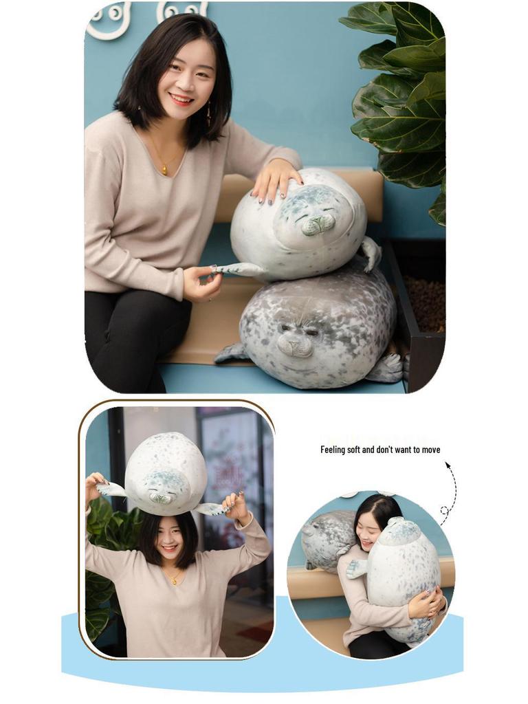 Osaka Ocean Aquarium Cute Soft Seal Plush Hug Pillow