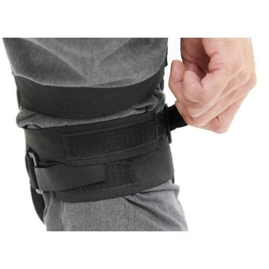 TRUSCO Work Knee for Both Pads, Feet, Black, TNEE-BK