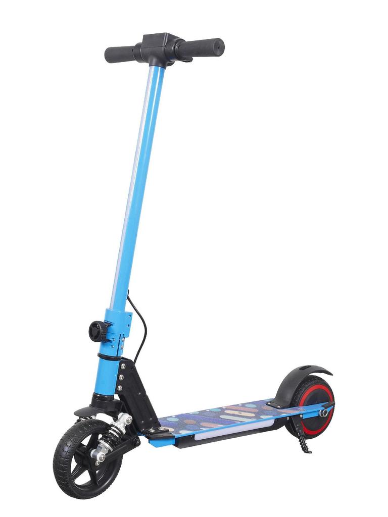 Foldable Rechargeable Children's Electric Scooter - Mini Commuter Toy Vehicle