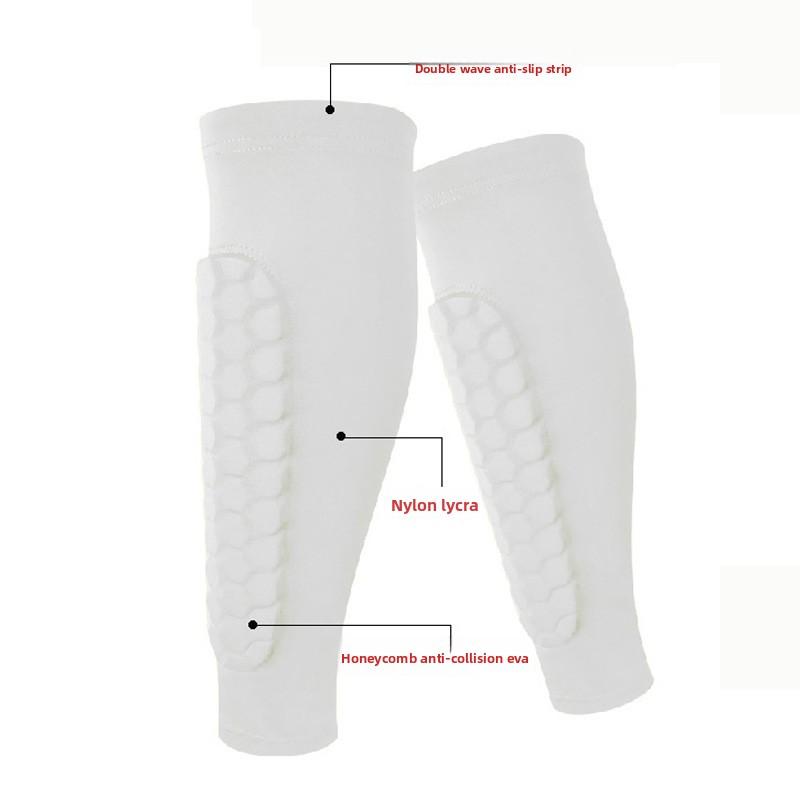 EVA Waben Wadenschutz Silikon Rutschfest Waben Basketball Fußball Reiten Antikollisions Atmungsaktiver Sport Schienbeinschoner