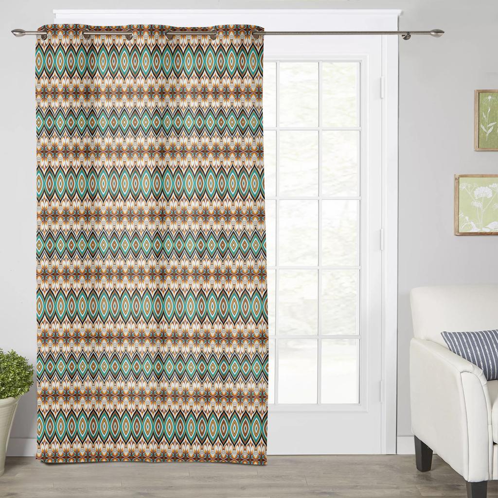 Horses Sunset Lake Scenery Window Curtains Bedroom Kitchen Decor Curtain Panel Window Curtains for Living Room