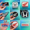 For Honda CB400 CB650 FCBF CBR25ORR CRF SH3O0 NC75O Motorcycle Logo Emblems Embroidered Cloth Stickers Clothing Hole Patch Decal
