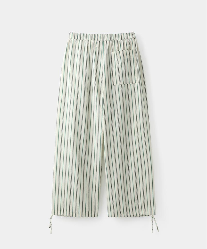 Laikeueomojeu Striped Resort Pants_Ivory