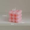 Bubble Cube Candles Handmade Scented Candles Aromatherapy Wedding Birthday Candle Party Home Decoration