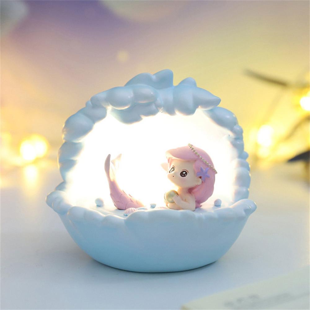 Fall-resistant Led Night Lights Low Power Consumption Eye Protection Ambience Lamp Pink Long Endurance Small Table Lamps