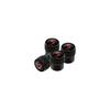 4 Pezzi Tappi Valvole Metallo Ruota Pneumatico Auto Tappo Antipolvere Stelo Per Mini Cooper S Logo John Cooper Works Emblema R53 R55 F54 F55 F56 F60