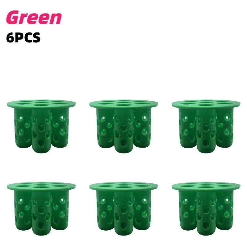 

6pcs DIY Hydroponic Garlic & Green Onion Grow Mold 3D Printing Cultivation System for Home Gardening Indoor Hydroponic Plants зелёный