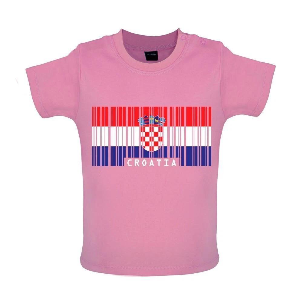 Croatia Flag - Kids Baby Kids Boys Girls Unisex T-Shirt / Bodysuit - Balkans Zagreb Republic Country 110