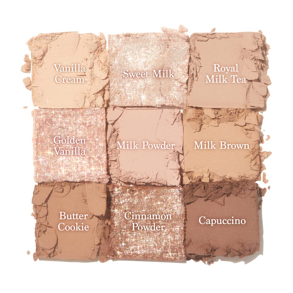 Dasique 07 Milk Latte Milk Latte Eyeshadow Palette "Official"