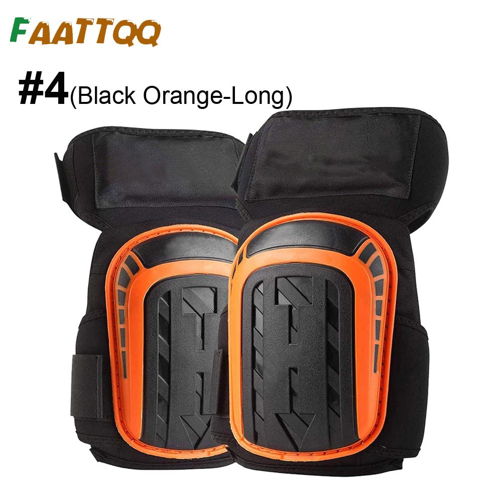 1 pereche de genunchiere profesionale cu spumă EVA rezistentă, cu pernă de gel confortabilă și curele reglabile pentru lucru, grădinărit