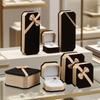 Velvet Display Jewelry Gift Box Jewelry Packing Case For Rings Bracelets Necklaces Sets Exquisite Bow Octagon Jewelry Box