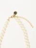 Beams Boy Pearl Choker Set for Women, White, One Size