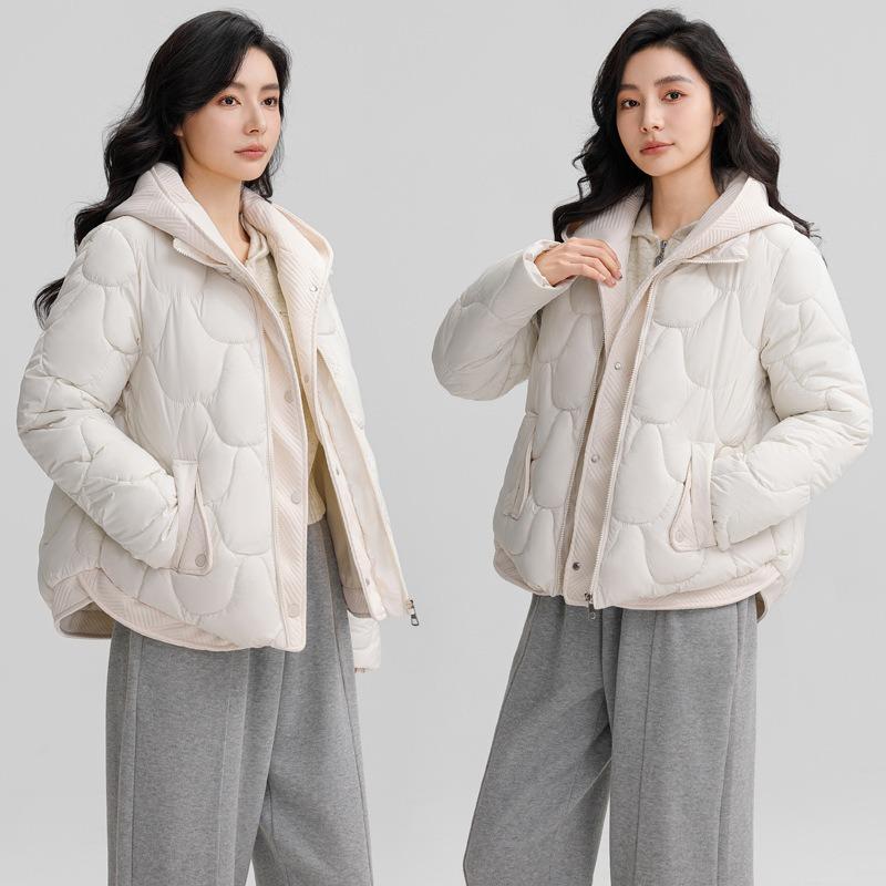 New winter short loose down cotton-padded clothes hooded small jacket thickened cotton-padded jacket slimming trendy cotton-padded clothes women
