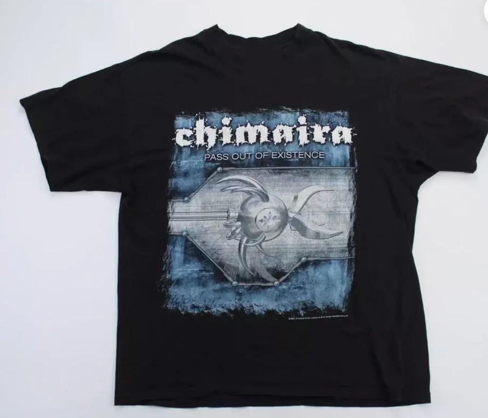 

New 2001 Chimaira Pass Out Of Existence Black All Size Shirt 4XL