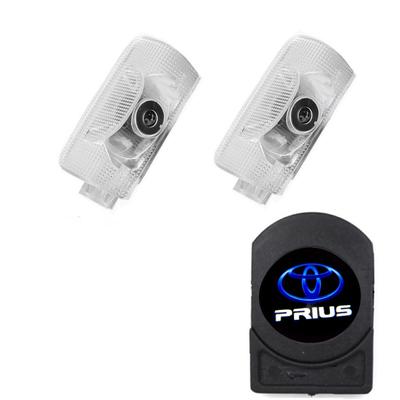 Aohong Prius Logo Projektionsvorhang Licht Set mit 2 Tür Begrüßungslicht Vorhanglampe