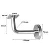 High Quality Handrail Brackets Stair Brackets Wall Mounted Silver Hardware