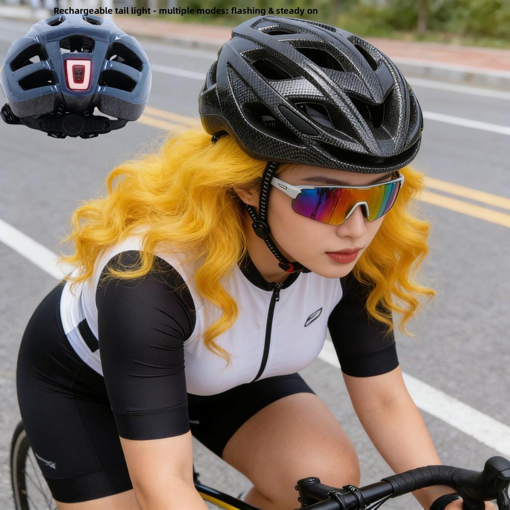 Bike Helmet Men's Summer Mountain Bike Road Bike Balance Bike General Safety Helmet Women's Cycling Gear