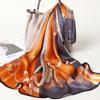 100% Silk Long Scarf Women Hangzhou Natural Silk Scarves Shawl Wraps Bufanda Headscarf Foulard Femme Print Silk Neck Scarf
