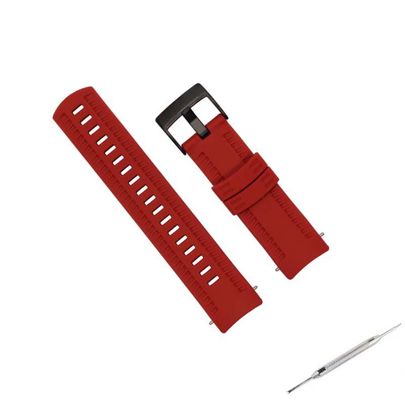 Wasserdichtes Silikon-Uhrenarmband mit Reifenprofil - Unisex-Armband für Outdoor-Sport