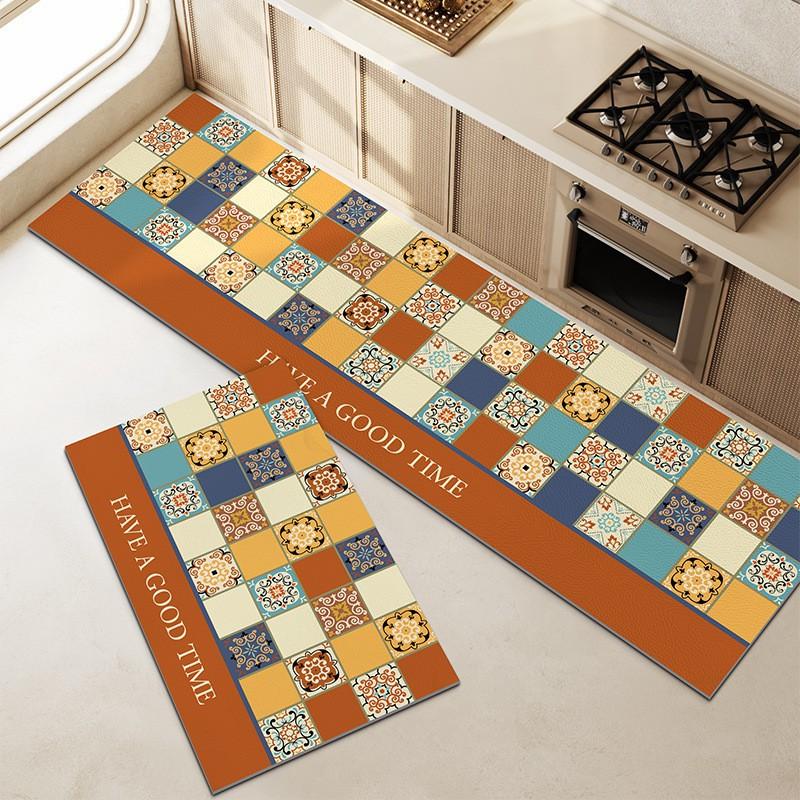 Silica Diatomite Kitchen Mat Absorbent Non-Slip Floor Rug Dining Bathroom Modern Minimalist