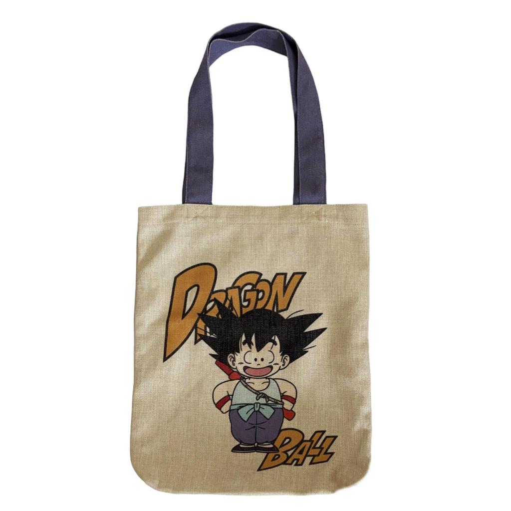 Malá plátěná taška Dragon Ball Son Goku vpředu