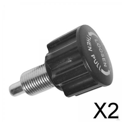 2x Gombík na nastavenie fitness Športový bicykel Zaisťovací kolík Pružina Univerzálny Zamykanie pre domáce cvičenie