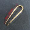 Vintage Metall U-förmige Haargabel Mode Geometrisch Unregelmäßig Legierung Haarspangen Clips Kopfschmuck Damen Mädchen Einfache Haarstäbchen Geschenke