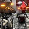 Motorcycle LED Turn Signal Lights 8mm Mini Flashing Light For Honda CBR500R CBR650F CB500X CRF250L MSX125 12V Moto Indicator