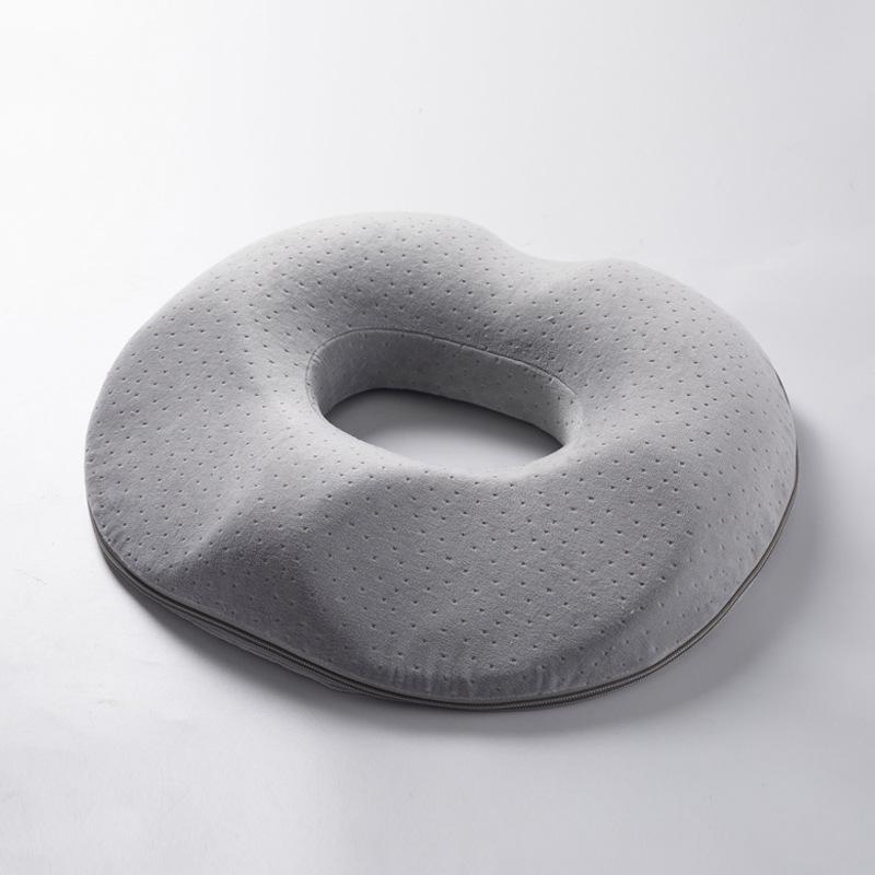 Ergonomic Hemorrhoid Relief Cushion: Breathable, Hollow Design for Pregnancy & Postpartum Comfort
