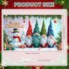 Photo Prop Cozy Design Santa Claus Banner Festive Decor Colorful Lights Christmas Banner For Home Decoration Event Decor Indoor