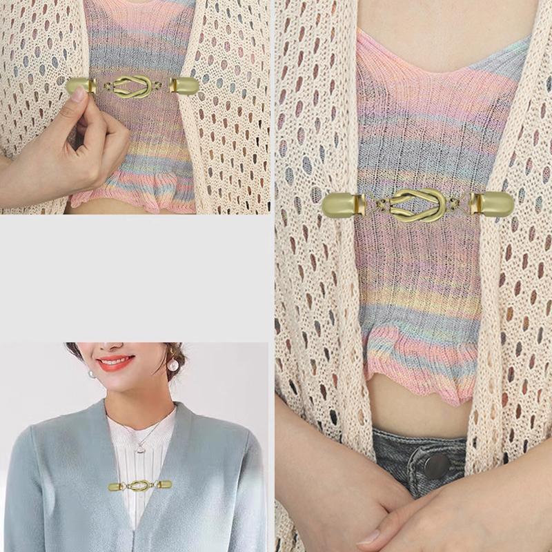 3 Pcs Sweater Clips Cinch Clips Vintage Dress Clip Back Cinch Shawl Cardigan Collar Clip To Tighten Dress Pant Waist Tightener
