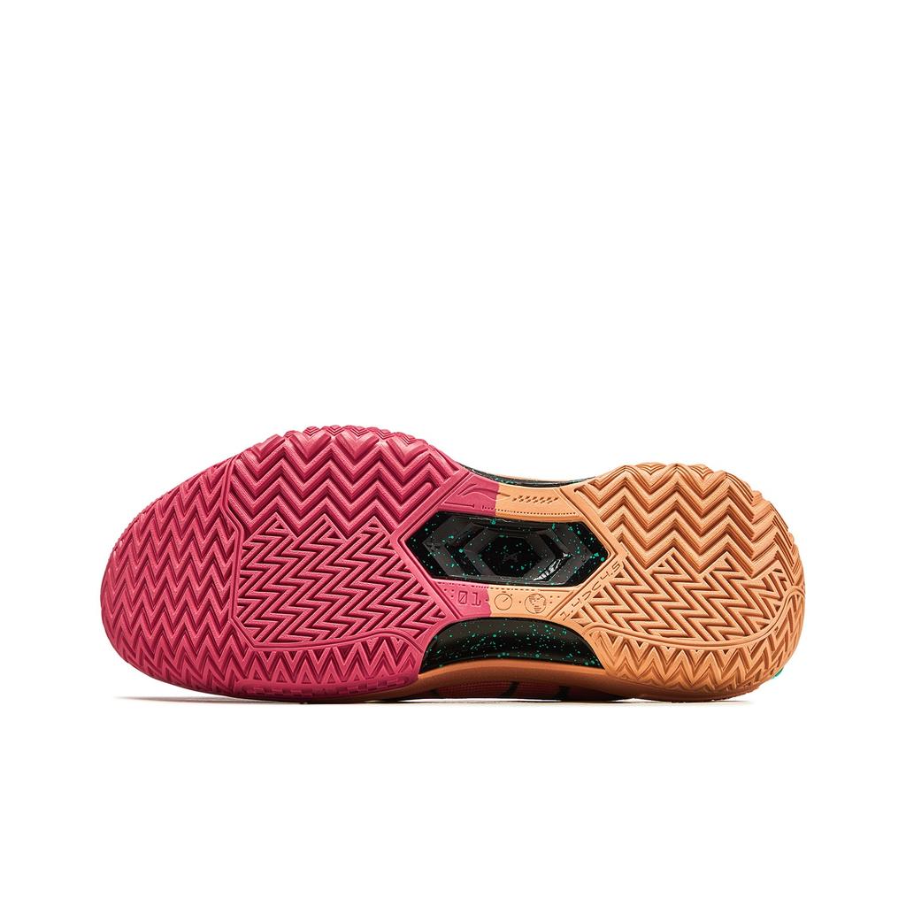 Li-Ning Jiao Ao Tui Bian A-Flash Technology Shock Absorption Non-Slip Wear-Resistant Lightweight Rebound Low-Top Basketball Shoes ABFU019-12